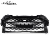 BUFEETERS  Front Bumper Upper Grille Fit For GMC Acadia SLT 2020 2021 2022 2023,Denali Style,Gloss Black