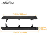 BUFEETERS Side Step Running Board Nerf Bar Fit For 2021 2022 2023 Ford Bronco 4-Door,Black