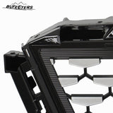 BUFEETERS   Front Bumper Upper Grille Fit For 2016 2017 2018 2019 2020 2021 2022 Cadillac XT5,Diamond Style,Black