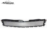 BUFEETERS  Front Bumper Upper Grille Fit For 2009 2010 2011 2012 Chevy Chevrolet Traverse,Honeycomb Style,Chrome Shell w/ Black Insert
