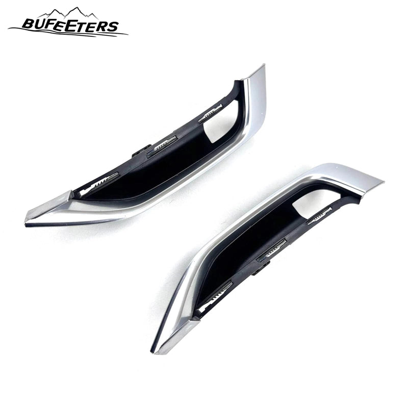 BUFEETERS  10Pcs Front Bumper Cover & Upper Lower Grille & Lip Set Fit For 2020 2021 2022 2023 2024 Cadillac CT5,Factory Style,Chrome&Black