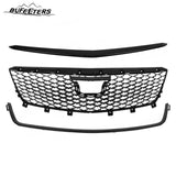 BUFEETERS  Front Bumper Grille Conversion Fit For 2020 2021 2022 2023 2024 Cadillac CT4,CT4-V Blackwing Style,Black