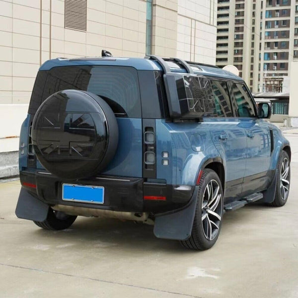 BUFEETERS Rear Spare Tire Cover for 2020 2021 2022 2023 2024 Land Rover Defender 90/110/130 Wheel Cover Gloss Black