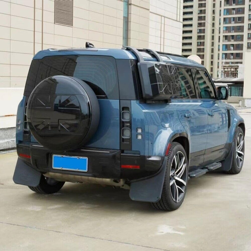 BUFEETERS Rear Spare Tire Cover for 2020 2021 2022 2023 2024 Land Rover Defender 90/110/130 Wheel Cover Gloss Black