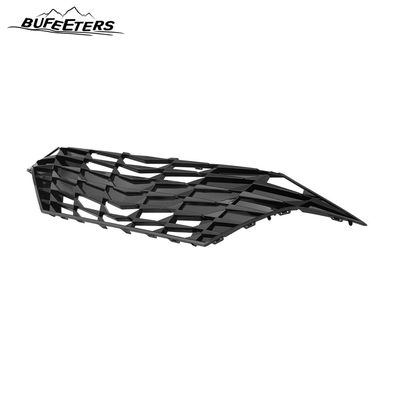 BUFEETERS    Front Bumper Radiator Grille Assembly Fit For 2021 2022 2023 Hyundai Elantra Sedan,Mesh Style,Gloss Black