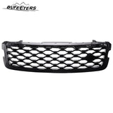 BUFEETERS  Front Bumper Upper Grille Fit For Range Rover Velar 2018 2019 2020 2021 2022 2023,Honeycomb Style,Gloss Black