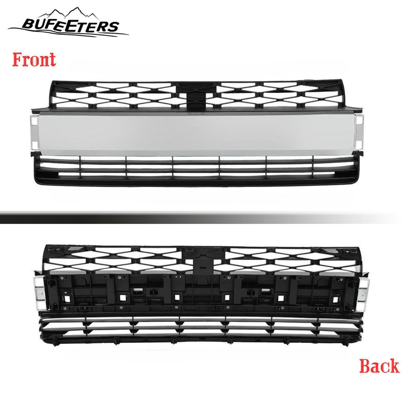 BUFEETERS  13PCS Front Bumper Grille Assembly Body Kits Fit For 2014 2015 2016 2017 2018 2019 Toyota 4Runner Limited,Factory Style,Chrome&Black