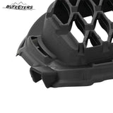 BUFEETERS  2PCS Front Bumper Grille Driver & Passenger Side Fit For 2019 2020 2021 2022 2023 INFINITI QX50,Mesh Style,Black