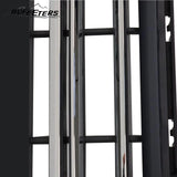 BUFEETERS Front Bumper Grille  Fit For 2016 2017 2018 2019 Gmc Sierra 1500,Horizontal Billet Style,Black &Bright Chrome Plating