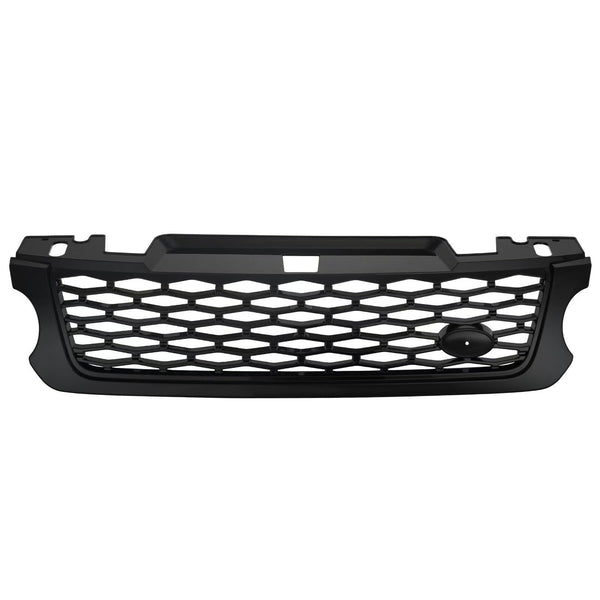 BUFEETERS  Front Grille SVR Styling Fit For 2014 2015 2016 2017 Land Rover Range Rover Sport,Honeycomb Style,Gloss Black