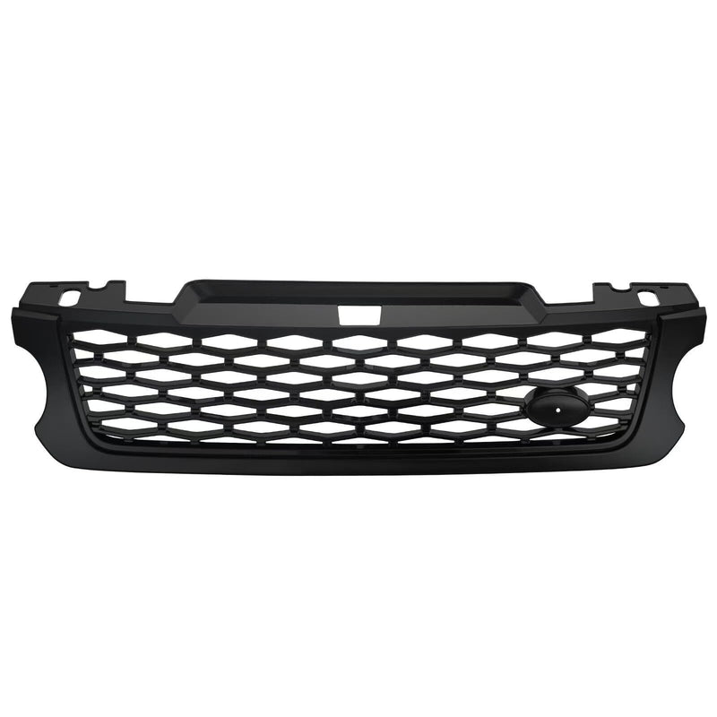 BUFEETERS  Front Grille SVR Styling Fit For 2014 2015 2016 2017 Land Rover Range Rover Sport,Honeycomb Style,Gloss Black