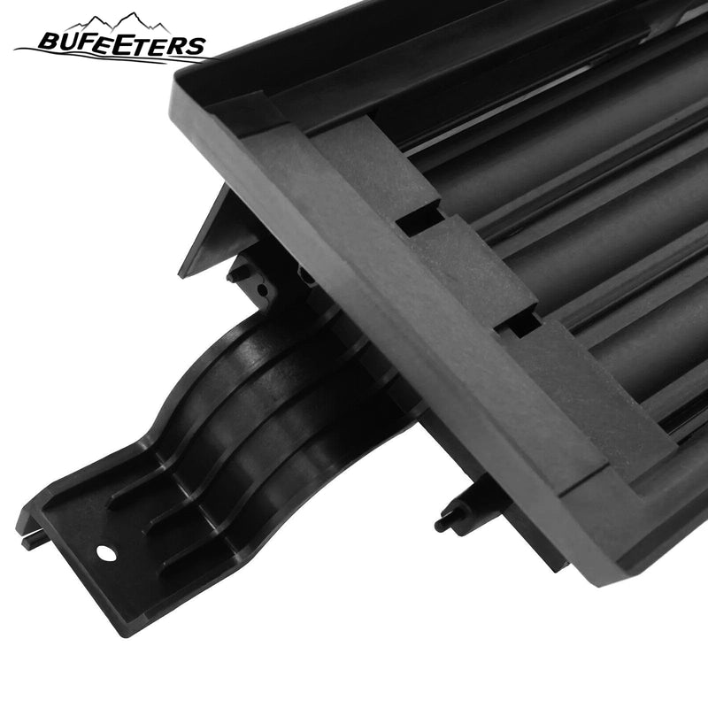 BUFEETERS  Front Lower Radiator Shutter Grille Assembly W/O Motor Fit For 2019 2020 2021 2022 Nissan Altima,Radiator Shutter Style,Black