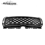 BUFEETERS Front Bumper Upper Grille Fit For 2012 2013 2014 2015 2016 2017 2018 2019 Range Rover Evoque,Gloss Black