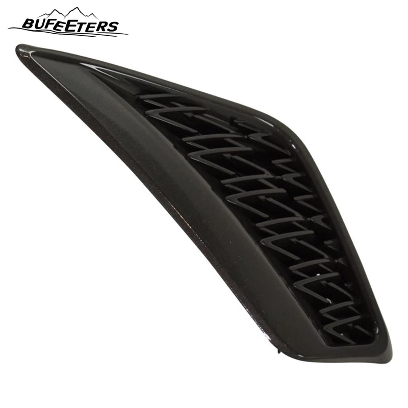 BUFEETERS  Front Bumper Grille Set Driver and Passenger Side Fit For 2018 2019 2020 2021 Lexus NX300,Black