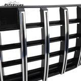 BUFEETERS  Front Bumper Upper Grille W/o Camera Hole Fit For 2012 2013 2014 2015 Benz W166 ML350 400 550 AMG,GT Style,Chrome&Black