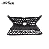 BUFEETERS Front Grille Fit For 2020 2021 2022 2023 LEXUS GX460,Mesh Style,Dark Gray W/Chrome Frame