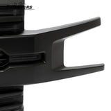BUFEETERS Front Bumper Upper Grille Fit For 2019 2020 2021 2022 Chevy Silverado 1500,Horizontal Billet Style,Gloss Black&Matte Black