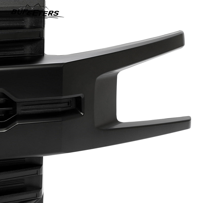 BUFEETERS Front Bumper Upper Grille Fit For 2019 2020 2021 2022 Chevy Silverado 1500,Horizontal Billet Style,Gloss Black&Matte Black