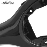 BUFEETERS Front Grille Molding Trim Cover Fit For 2020 2021 2022 2023 Toyota Highlander,Factory Style,Gloss Black