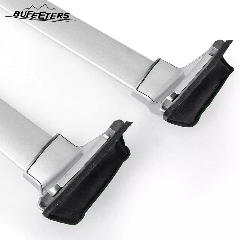 BUFEETERS   Roof Rack Cross Bar Luggage Carrier Crossbar Fit For 2017 2018 2019 2020 2021 2022 Honda CRV CR-V,OE Style,Silver