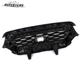 BUFEETERS   Front Bumper Grille W/Gray Grill Insert Fit For 2016 2017 2018 2019 2020 2021 2022 2023  Toyota Tacoma TRD,Honeycomb 2021 TRD Look Style,Gloss Black&Gray