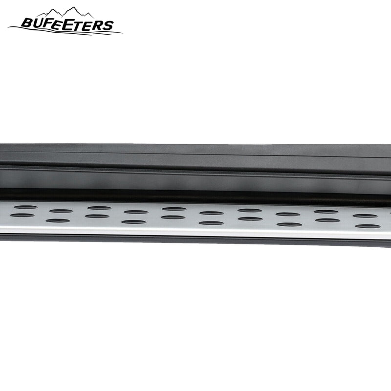 BUFEETERS  Side Step Running Board Nerf Bar Fit For 2012 2013 2014 2015 2016 2017 2018 Mercedes W166 ML GLE,Chrome&Silver