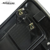 BUFEETERS  Front Bumper Upper Grille Fit For 2018 2019 2020 Ford F-150 XLT XL,Horizontal Bar Style,Gloss Black