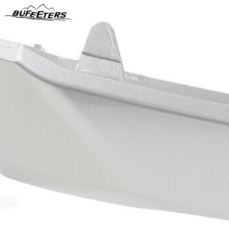 BUFEETERS    Front Bumper Grille Molding Hood Trim Fit For 2019 2020 Hyundai Santa Fe,Silver