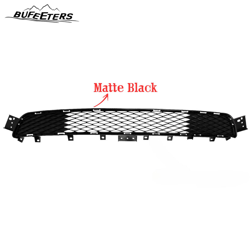 BUFEETERS   Front Bumper Lower Grille W/ Fog Light Covers Fit For 2018 2019 2020 2021 2022 INFINITI Q50 Sport,Mesh Style,Black
