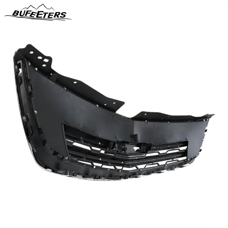 BUFEETERS  Front Bumper Upper Grille Fit For 2013 2014 2015 2016 2017 Chevy Chevrolet Traverse LS LT,
Mesh Style,Chrome&Black