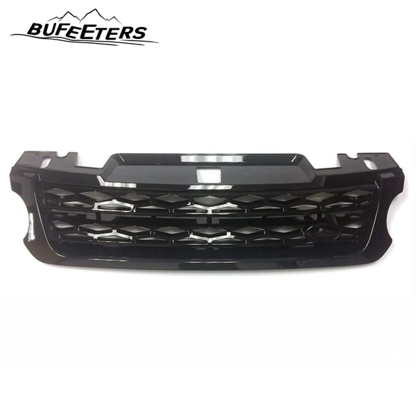 BUFEETERS   Front Upper Grille Fit For 2014 2015 2016 2017 Range Rover Sport,Mesh Style,Gloss Black,LR054767