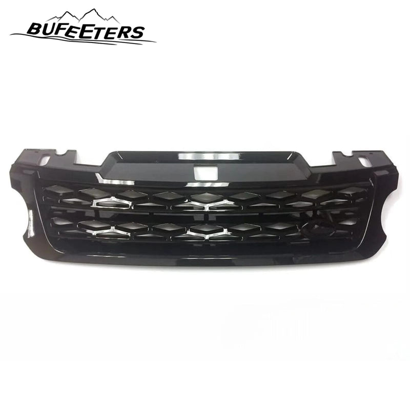 BUFEETERS   Front Upper Grille Fit For 2014 2015 2016 2017 Range Rover Sport,Mesh Style,Gloss Black,LR054767