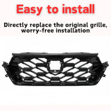 BUFEETERS  Front Upper Grille Assembly Fit For Honda CRV CR-V Sport Hybrid 2023-2024, Full Black