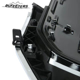 BUFEETERS Front Bumper Upper Chrome Grille Fit For 2020 2021 2022 2023 GMC Acadia Denali,Factory Style