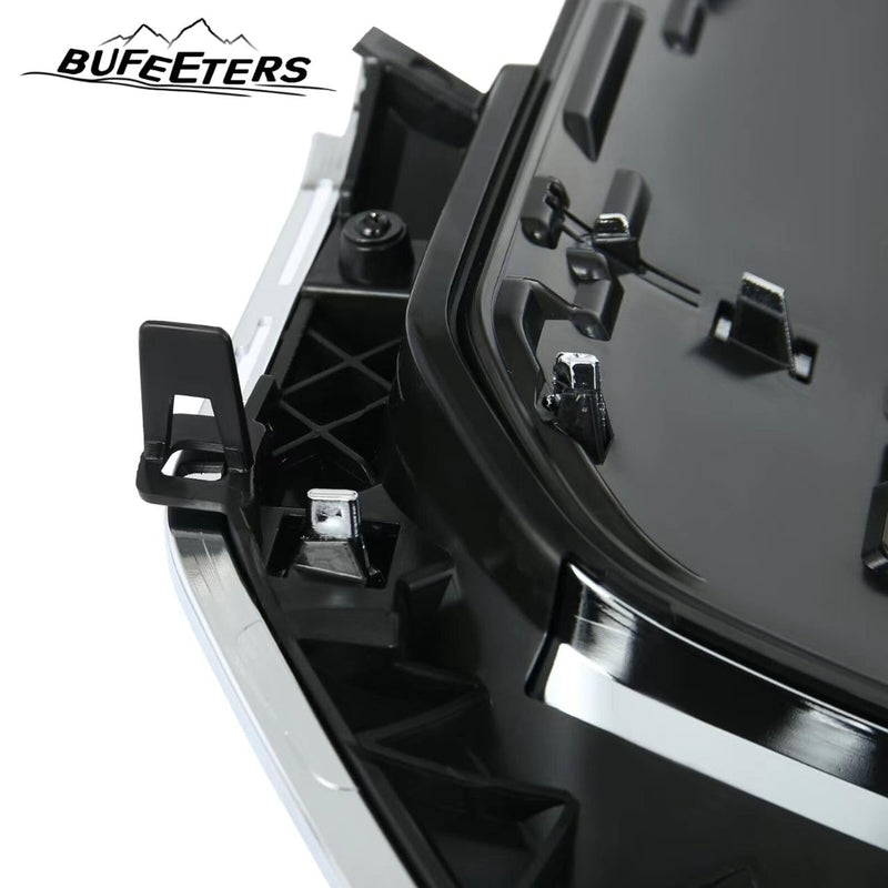 BUFEETERS Front Bumper Upper Chrome Grille Fit For 2020 2021 2022 2023 GMC Acadia Denali,Factory Style