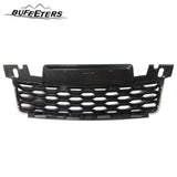 BUFEETERS Front Bumper Upper Grille Fit For 2018 2019 Range Rover Sport L494,Mesh Style,Full Gloss Black