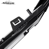 BUFEETERS    Front Bumper Radiator Grille Assembly Fit For 2021 2022 2023 Hyundai Elantra Sedan,Mesh Style,Gloss Black