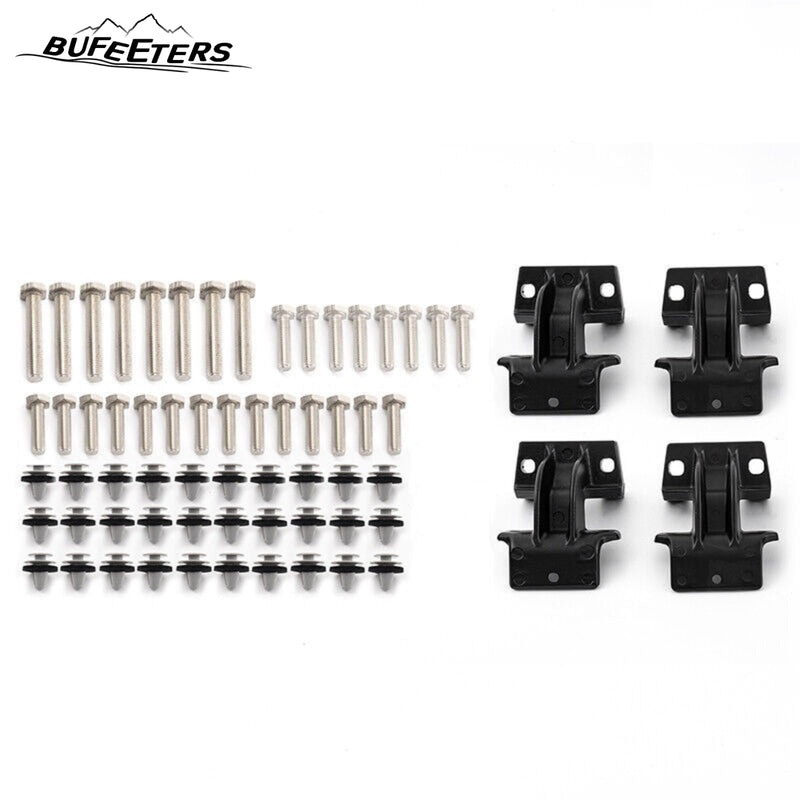 BUFEETERS  Side Step Running Board Nerf Bar Fit For Land Rover Defender 90 L663 2020 2021 2022 2023,Black