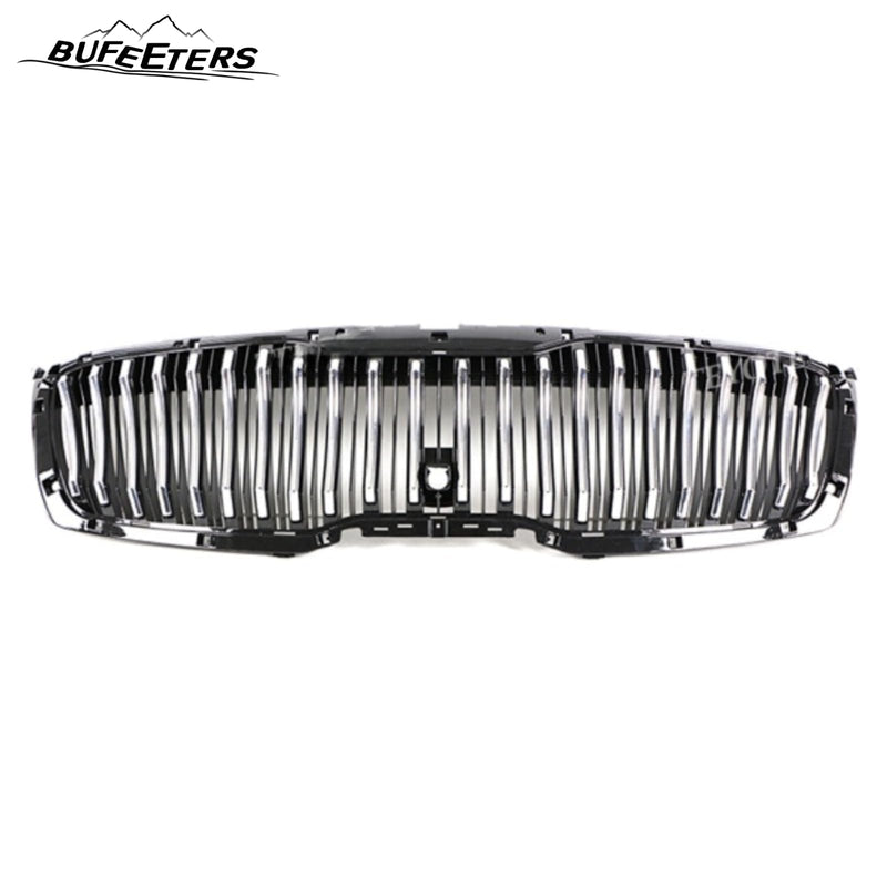 BUFEETERS  Front Bumper Upper Grille Vertical Fit For KIA Sorento 2018 2019 2020 2021 Performance,Mesh Style,Black&Silver