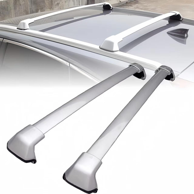 BUFEETERS  Roof Rack Cross Bar Luggage Cargo Carrier Fit For 2012 2013 2014 2015 2016 Honda CRV CR-V,Silver