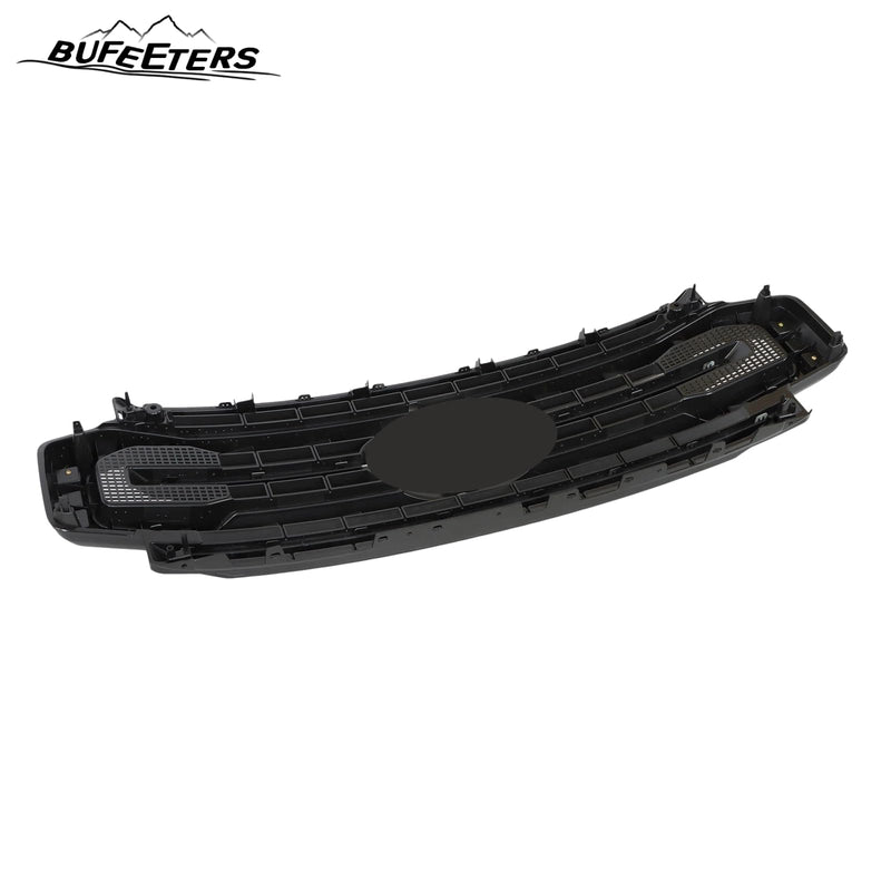 BUFEETERS Front Bumper Upper Grille Fit For 2020 2021 2022 F-250 F-350 Super Duty,Platinum Style,Matte Black