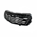 BUFEETERS   Front Bumper Upper Grille W/Trim Fit For 2022 2023 Chevy Equinox,RS Style,Gloss Black