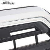 BUFEETERS Front Bumper Upper Grille Fit For 2016 2017 2018 2019 2020 2021 Toyota Tacoma,Chrome&Black