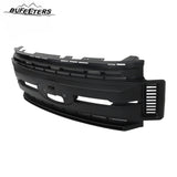 BUFEETERS Front Bumper Upper Grille Fit For 2017 2018 2019 F-250 F-350 Super Duty,XL Style,Matte Black