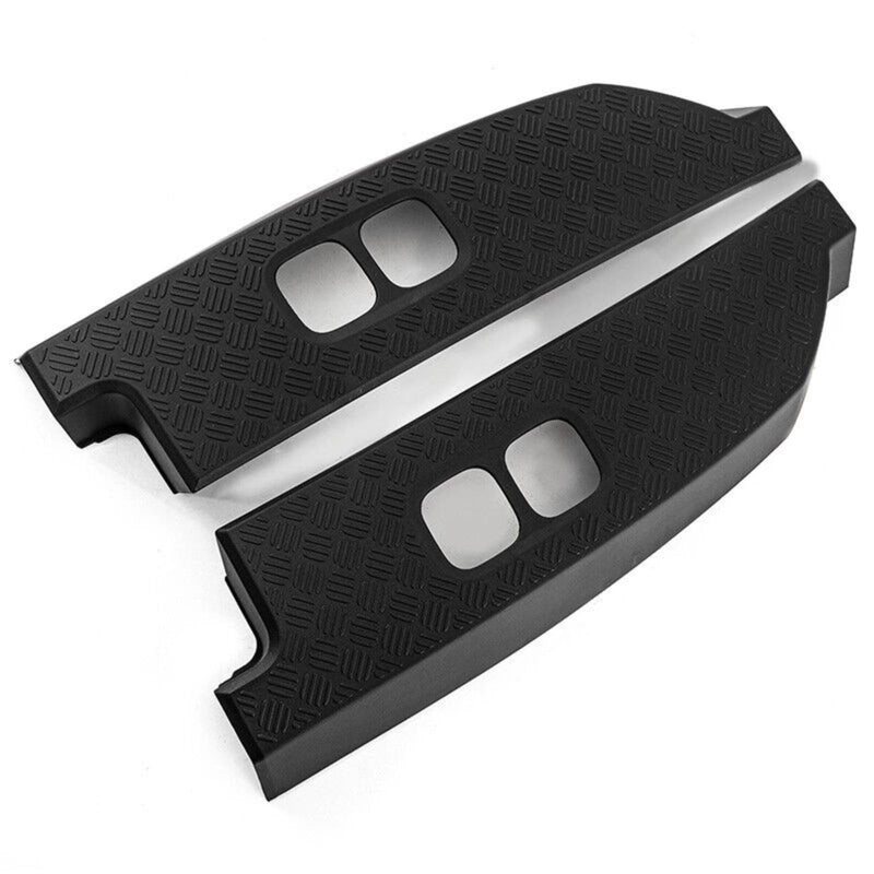 BUFEETERS Rear Tail Light Cover Fit For 2020 2021 2022 2023 Land Rover Defender 90 110 ,Matte Black