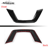 BUFEETERS Front Grille Trim Molding Outer Fit For 2017 2018 2019 2020 Nissan Rogue,Factory Style,Gloss Black