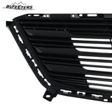 BUFEETERS   Front Bumper Upper Grille Fit For 2016 2017 2018 2019 2020 Cadillac XT5,Horizontal Billet Style,Gloss Black