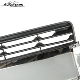 BUFEETERS  Front Bumper Lower Grille Fit For 2014 2015 2016 2017 2018 2019 2020 Toyota 4Runner Limited,Mesh Style,Chrome＆Black