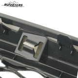BUFEETERS  Front Bumper Upper Grille Fit For 2016 2017 2018 2019 2020 INFINITI QX60,Mesh Style,Gloss Black