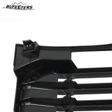 BUFEETERS Front Bumper Upper Grille W/Chrome Trim Fit For 2019 2020 2021 Chevy Silverado 1500,Horizontal Billet Style,Chrome&Black